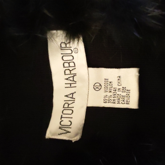 Victoria harbour faux fur neckline top size XL - Picture 8 of 9